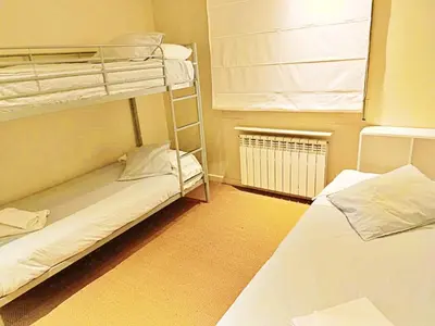 Cama o camas de una habitación en Preciosa casa al borde de un acantilado