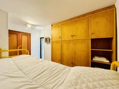 Cama o camas de una habitación en Mar i Vent 3 CostaBravaSi
