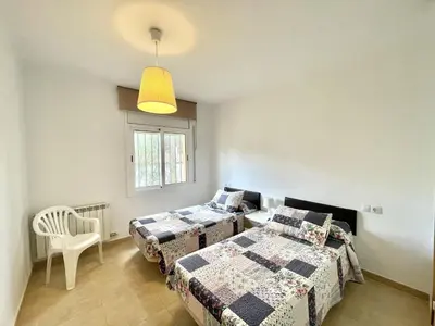 Cama o camas de una habitación en Casa La Fresca