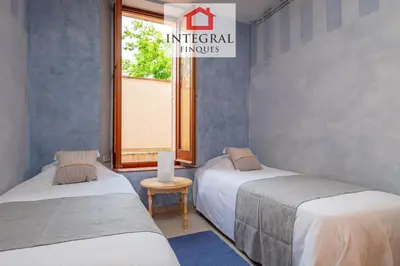 Cama o camas de una habitación en Sal de Mar - Casa La Fosca