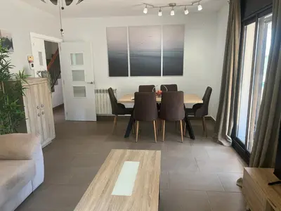 Zona de estar de Casa Feliz Con Perros