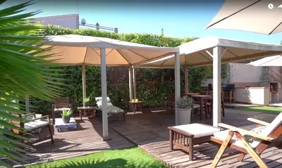 Jardín al aire libre en Club Villamar - Maria Magdalena
