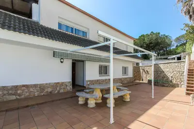 Un balcón o terraza de Villa Atenea
