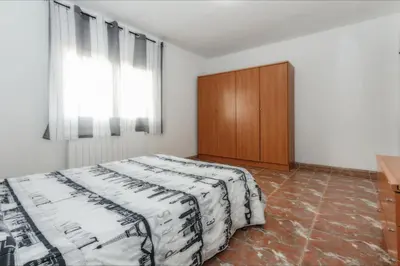 Cama o camas de una habitación en Villa Atenea