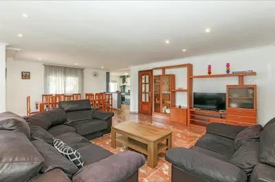 Zona de estar de Villa Atenea