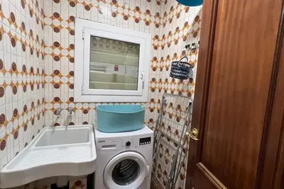 Un baño de Apartamento en Palamos delante del mar