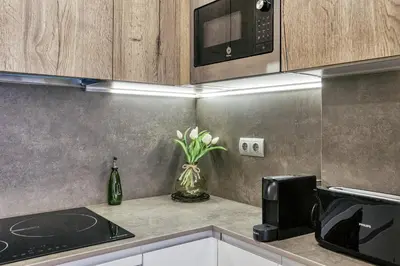 Una cocina o zona de cocina en Can Muntaner Duplex