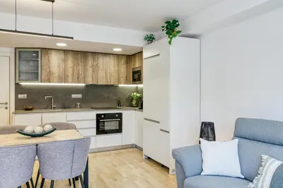 Una cocina o zona de cocina en Can Muntaner Duplex
