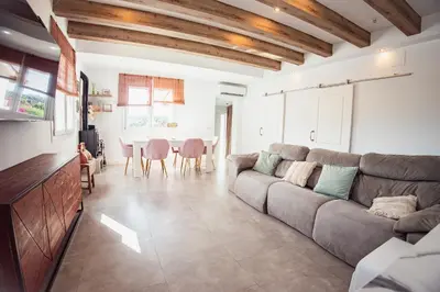 Zona de estar de La Mediterranea