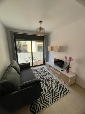 Zona de estar de Apartament Mar Beach Lloret