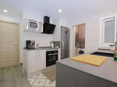 Una cocina o zona de cocina en Cel i Mar Canet