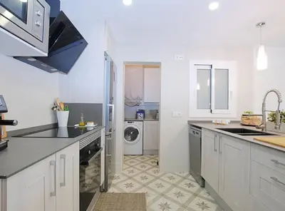 Una cocina o zona de cocina en Cel i Mar Canet