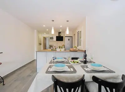 Una cocina o zona de cocina en Cel i Mar Canet