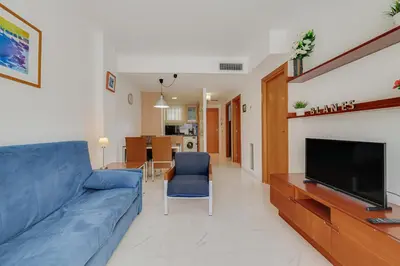 Una televisión o centro de entretenimiento en BA Sabanell Park A234