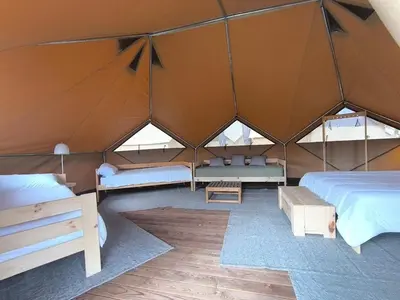 Zona de estar de Camping Pla de la Torre