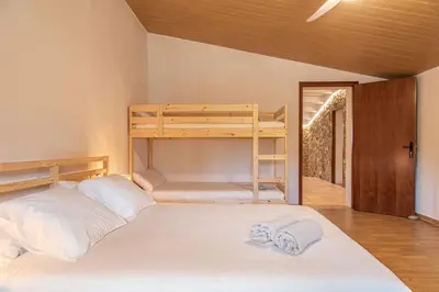 Cama o camas de una habitación en Can Mulo