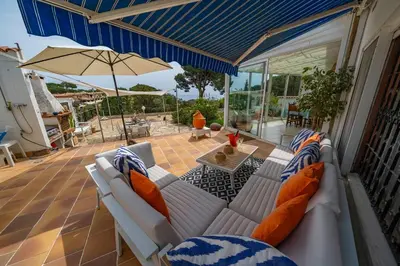 Un balcón o terraza de Valerie's Lux Summer House