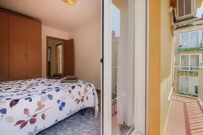 Cama o camas de una habitación en Ba - Carrer Balmes