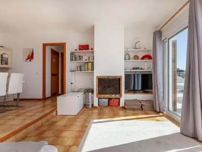Zona de estar de Apartment Voramar by Interhome