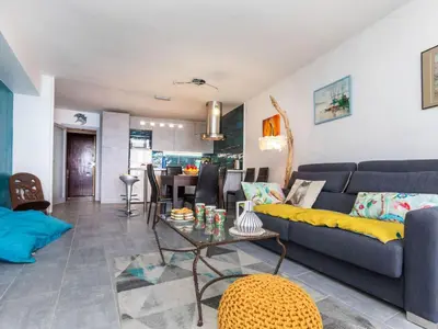 Zona de estar de Apartment Jaume II-3 by Interhome