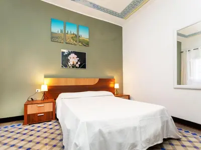 Cama o camas de una habitación en Apartment Baldri by Interhome