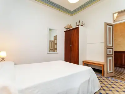 Cama o camas de una habitación en Apartment Baldri by Interhome