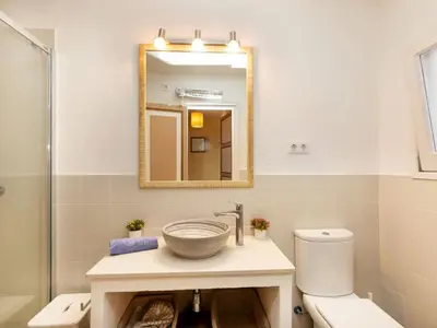 Un baño de Apartment Baldri by Interhome