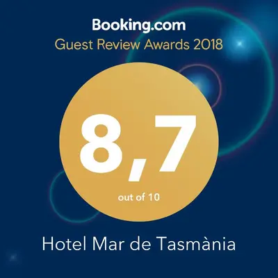 Certificado, premio, señal o documento que está expuesto en Hotel Mar de Tasmània - Auto Check-in