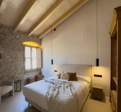 Cama o camas de una habitación en Terra de vents