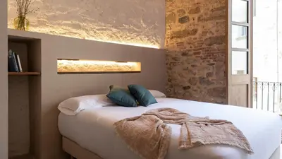 Cama o camas de una habitación en Terra de vents