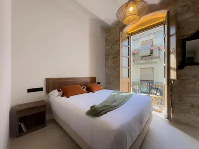 Cama o camas de una habitación en Terra de vents