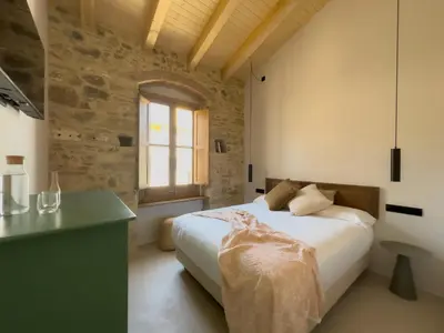 Cama o camas de una habitación en Terra de vents