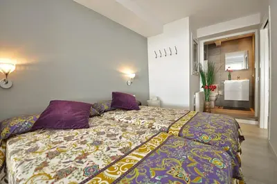 Cama o camas de una habitación en Apartment SeeSE Go2lloret
