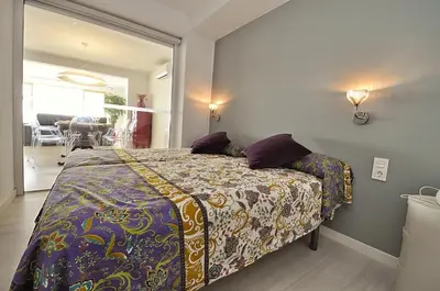 Cama o camas de una habitación en Apartment SeeSE Go2lloret