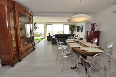 Zona de estar de Apartment SeeSE Go2lloret