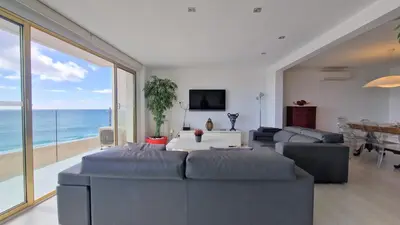 Zona de estar de Apartment SeeSE Go2lloret