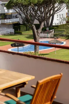 Piscina en o cerca de Apartamento Calella Park parking y piscina - WeHost Costa Brava