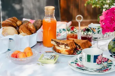 Comida en o cerca de este bed & breakfast