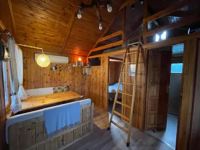 Cama o camas de una habitación en Can Cabris
