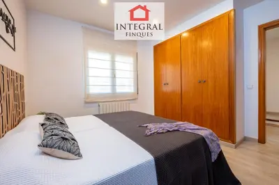 Cama o camas de una habitación en Jumping House in Calonge