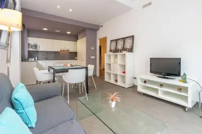 Una cocina o zona de cocina en I Apartamento en playa de Tamariu
