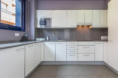 Una cocina o zona de cocina en I Apartamento en playa de Tamariu