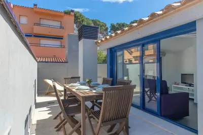 Un balcón o terraza de II Apartamento en playa de Tamariu