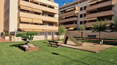 Jardín al aire libre en Apartment Bonito Go2lloret