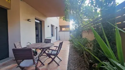 Jardín al aire libre en Apartment Bonito Go2lloret