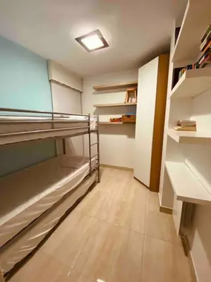 Cama o camas de una habitación en Moderno Dúplex
