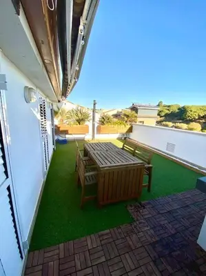 Un balcón o terraza de Moderno Dúplex