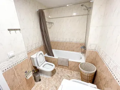 Un baño de Yellow Apartment Lloret