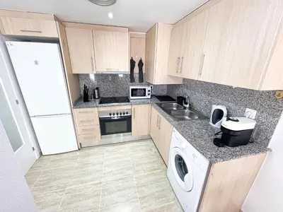 Una cocina o zona de cocina en Black Style Apartment
