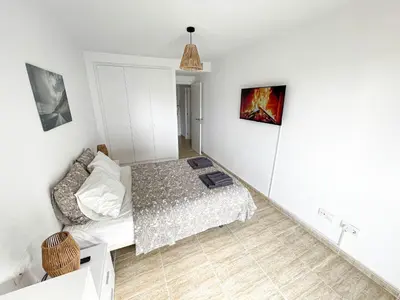 Cama o camas de una habitación en Black Style Apartment